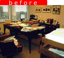 Lack of paper management skills led to loss of ability to manage time effectively
