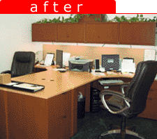 Changing office organization for better space management