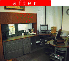 Feeling more in control of day and workflow in office